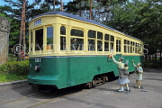 South Korea, SEOUL, Seoul Museum of History, old streetcar, at museum grounds, SK684JPL