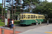 South Korea, SEOUL, Seoul Museum of History, old streetcar, at museum grounds, SK685JPL
