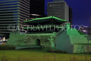 South Korea, SEOUL, Sungnyemun Gate, night view, illuminated, SK1003JPL