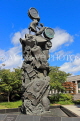 South Korea, SEOUL, War Memorial of Korea, Peace Clock Tower sculpture, SK630JPL