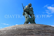 South Korea, SEOUL, War Memorial of Korea, Statue of Brothers, SK627JPL