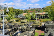 South Korea, SEOUL, War Memorial of Korea, outdoor display of aircraft and tanks, SK657JPL