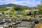 South Korea, SEOUL, War Memorial of Korea, outdoor display of aircraft and tanks, SK658JPL