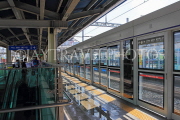 South Korea, SEOUL, public transport, Seoul Subway, train at platform, SK767JPL