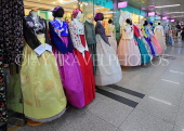 South Korea, SEOUL, shop selling traditional Hanbok clothing, SK1113JPL