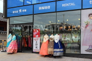 South Korea, SEOUL, traditional Hanbok attire, rental shop, SK252PL