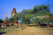 THAILAND, Ayuthaya, Wat Phra Mahatat ruins, THA54JPL