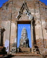 THAILAND, Ayuthaya, Wat Phra Ram (temple) ruins, THA345JPL