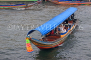 THAILAND, Bangkok, Chao Phraya River, Longtail boat, THA3481JPL