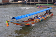 THAILAND, Bangkok, Chao Phraya River, Longtail boat, THA3482JPL