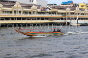 THAILAND, Bangkok, Chao Phraya River, Longtail boat, THA3484JPL