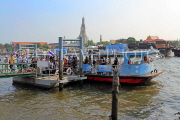 THAILAND, Bangkok, Chao Phraya River, Tha Tien Pier, Cross-River Ferry, THA3399JPL