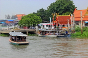 THAILAND, Bangkok, Chao Phraya River, and boats, THA3492JPL