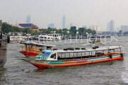 THAILAND, Bangkok, Chao Phraya River, river transport, boats, THA3488JPL