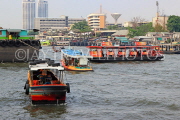 THAILAND, Bangkok, Chao Phraya River, river transport, boats and ferry, THA3487JPL