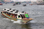 THAILAND, Bangkok, Chao Phraya River, river transport, express boat, THA3499JPL