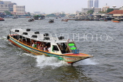 THAILAND, Bangkok, Chao Phraya River, river transport, express boat, THA3500JPL