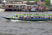 THAILAND, Bangkok, Chao Phraya River, river transport, express boat, THA3502JPL