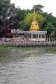 THAILAND, Bangkok, Chao Phraya River, riverside temple, THA3523JPL