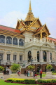 THAILAND, Bangkok, GRAND PALACE (Wat Phra Keo), Chakri Maha Prasat Hall, THA2334JPL