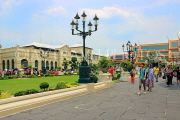THAILAND, Bangkok, GRAND PALACE (Wat Phra Keo), Chakri Maha Prasat Hall (left), THA2370JPL