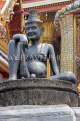THAILAND, Bangkok, GRAND PALACE (Wat Phra Keo), Cheewok Komaraphat statue, THA2374JPL
