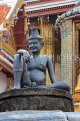 THAILAND, Bangkok, GRAND PALACE (Wat Phra Keo), Cheewok Komaraphat statue, THA2376JPL