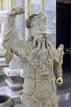 THAILAND, Bangkok, GRAND PALACE (Wat Phra Keo), Chinese statues by Dusit Maha Prasat, THA2352JPL
