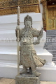 THAILAND, Bangkok, GRAND PALACE (Wat Phra Keo), Chinese statues by Dusit Maha Prasat, THA2353JPL
