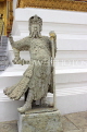 THAILAND, Bangkok, GRAND PALACE (Wat Phra Keo), Chinese statues by Dusit Maha Prasat, THA2354JPL