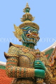 THAILAND, Bangkok, GRAND PALACE (Wat Phra Keo), Demon Guardian (Yaksha), THA2470JPL