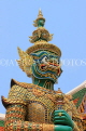 THAILAND, Bangkok, GRAND PALACE (Wat Phra Keo), Demon Guardian (Yaksha), THA2471JPL
