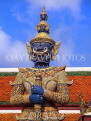 THAILAND, Bangkok, GRAND PALACE (Wat Phra Keo), Demon Guardian (Yaksha) figure, THA678JPL