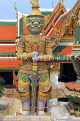 THAILAND, Bangkok, GRAND PALACE (Wat Phra Keo), Demon Guardian Maiyarab, THA2459JPL
