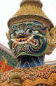 THAILAND, Bangkok, GRAND PALACE (Wat Phra Keo), Demon Guardian Virancamban, THA2451JPL