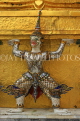 THAILAND, Bangkok, GRAND PALACE (Wat Phra Keo), Demon Guardian figure, THA2476JPL
