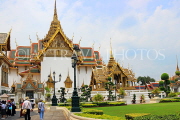 THAILAND, Bangkok, GRAND PALACE (Wat Phra Keo), Dusit Maha Prasat group, THA2368JPL