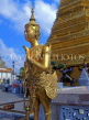 THAILAND, Bangkok, GRAND PALACE (Wat Phra Keo), Kinari figure (half woman, half beast), THA704JPL