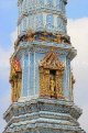 THAILAND, Bangkok, GRAND PALACE (Wat Phra Keo), Phra Asadha Maha Chedi detail, THA2515JPL
