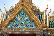 THAILAND, Bangkok, GRAND PALACE (Wat Phra Keo), Rajkaranya Sapha Hall, detail, THA2367JPL