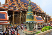 THAILAND, Bangkok, GRAND PALACE (Wat Phra Keo), Royal Chapel (Emerald Buddha), THA2427PL