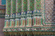 THAILAND, Bangkok, GRAND PALACE (Wat Phra Keo), decorative tile & mosaic work, THA2553JPL