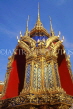 THAILAND, Bangkok, GRAND PALACE (Wat Phra Keo), gilded and mosaic encrusted on shrine, THA1975JPL