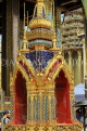 THAILAND, Bangkok, GRAND PALACE (Wat Phra Keo), gilded mosaic encrusted work, THA2492JPL