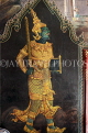 THAILAND, Bangkok, GRAND PALACE (Wat Phra Keo), murals of Ramakien stories, THA2398JPL