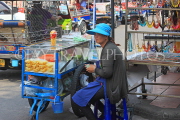 THAILAND, Bangkok, Khao San Road, Street Food, mobile fruit seller, THA3283JPL