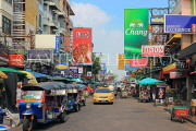 THAILAND, Bangkok, Khao San Road, street scene, THA3364JPL