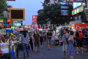 THAILAND, Bangkok, Khao San Road, street scene, night view, THA3416JPL