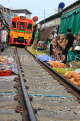 THAILAND, Bangkok, Maeklong Railway Market, THA2913JPL