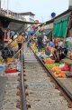 THAILAND, Bangkok, Maeklong Railway Market, THA2918JPL